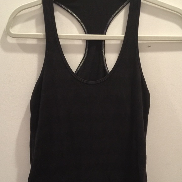 Lululemon Cool Racer Back Ribbed Black Reversible - Picture 4 of 6